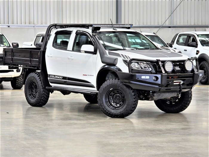 2018 Holden Colorado LS RG MY18 4X4 Dual Range Summit White