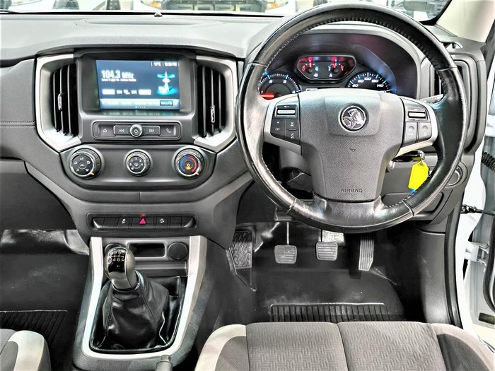 2018 Holden Colorado LS RG MY18 4X4 Dual Range Summit White