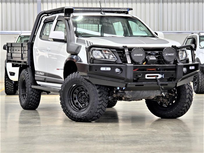 2018 Holden Colorado LS RG MY18 4X4 Dual Range Summit White