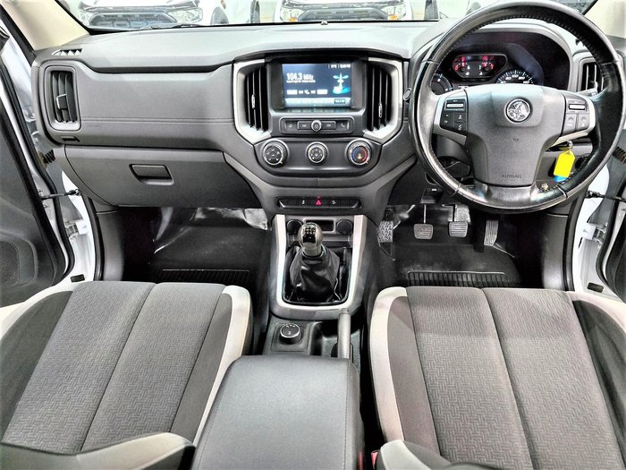 2018 Holden Colorado LS RG MY18 4X4 Dual Range Summit White