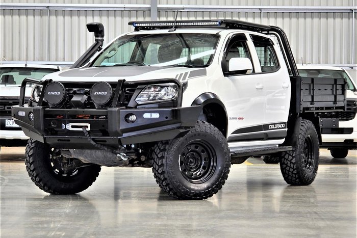 2018 Holden Colorado LS RG MY18 4X4 Dual Range Summit White