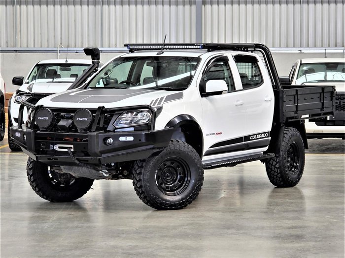 2018 Holden Colorado LS RG MY18 4X4 Dual Range Summit White