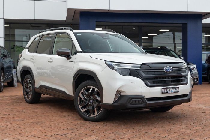 2025 Subaru Forester Hybrid S6 MY26 AWD Crystal White
