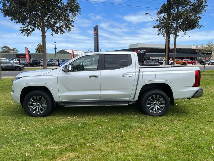 2024 Mitsubishi Triton GLS MV MY24 4X4 Dual Range White Diamond