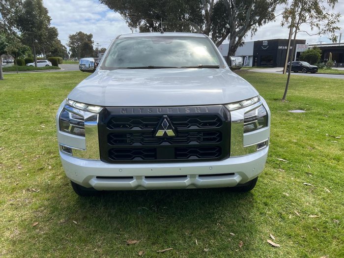 2024 Mitsubishi Triton GLS MV MY24 4X4 Dual Range White Diamond