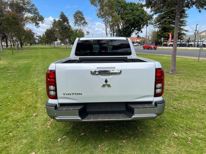 2024 Mitsubishi Triton GLS MV MY24 4X4 Dual Range White Diamond
