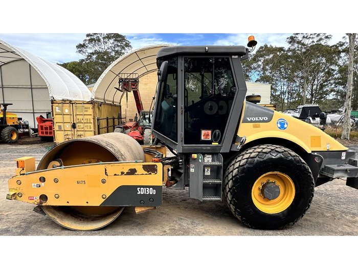 2012 Volvo Sd 130 D Smooth Drum Roller