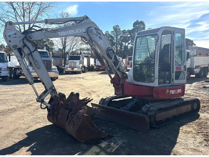 2004 Takeuchi Tb53fr Excavator