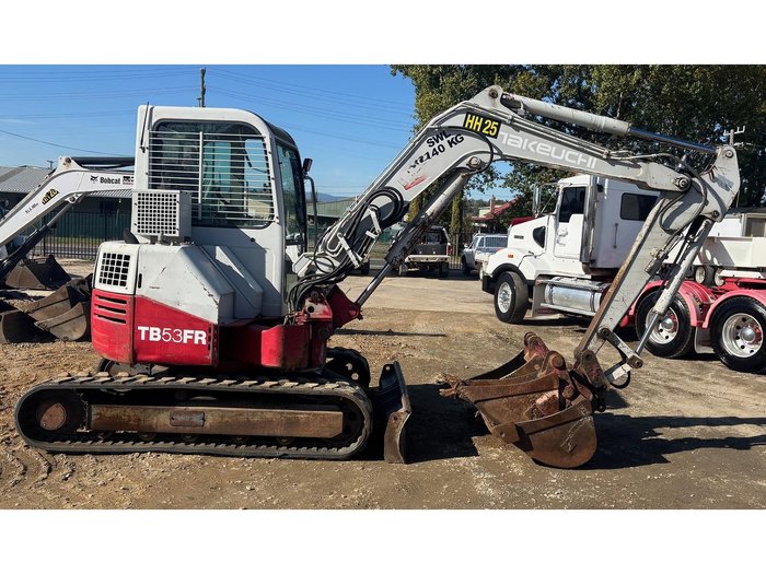 2004 Takeuchi Tb53fr Excavator 