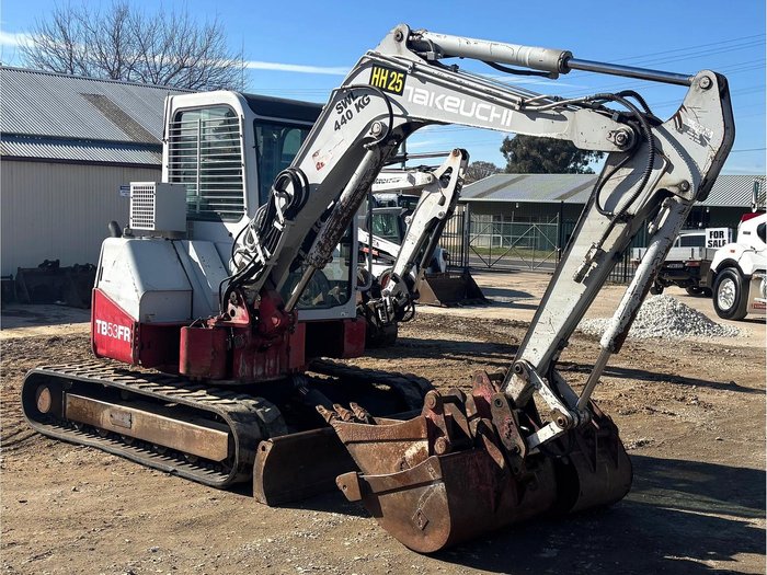 2004 Takeuchi Tb53fr Excavator 