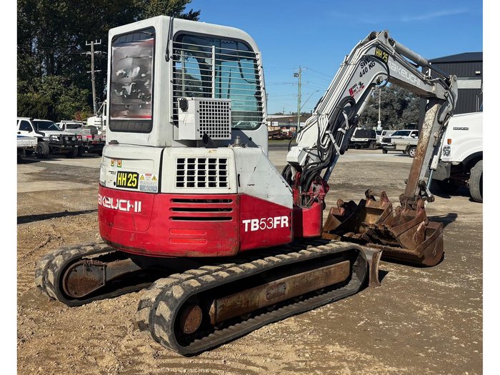2004 Takeuchi Tb53fr Excavator 
