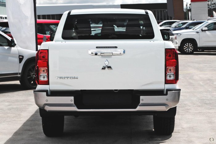 2024 Mitsubishi Triton GLX+ MV MY24 4X4 Dual Range White