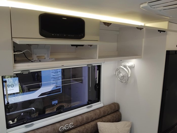 2025 Gold Class Caravans Lc18f Family Double Bunk Semi Off Road Full Ensuite