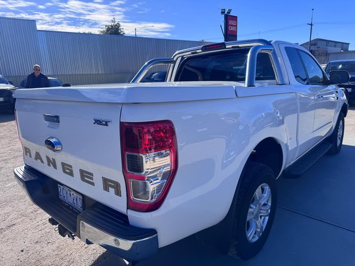 2021 Ford Ranger XLT PX MkIII MY21.75 4X4 Dual Range Arctic White