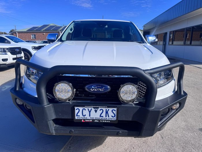 2021 Ford Ranger XLT PX MkIII MY21.75 4X4 Dual Range Arctic White