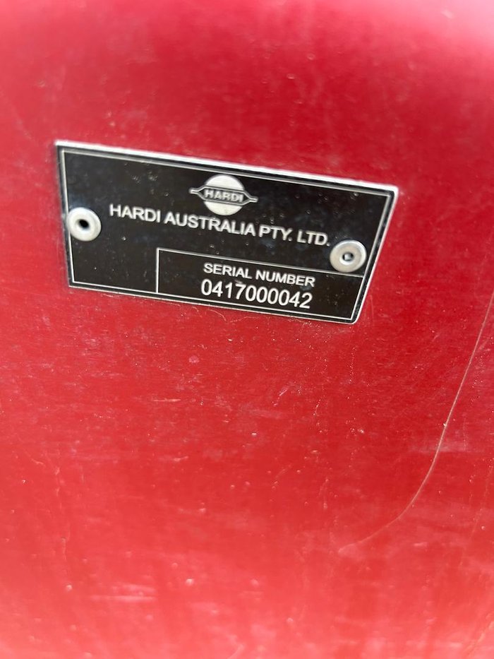 2017 Hardi 8536 Commander