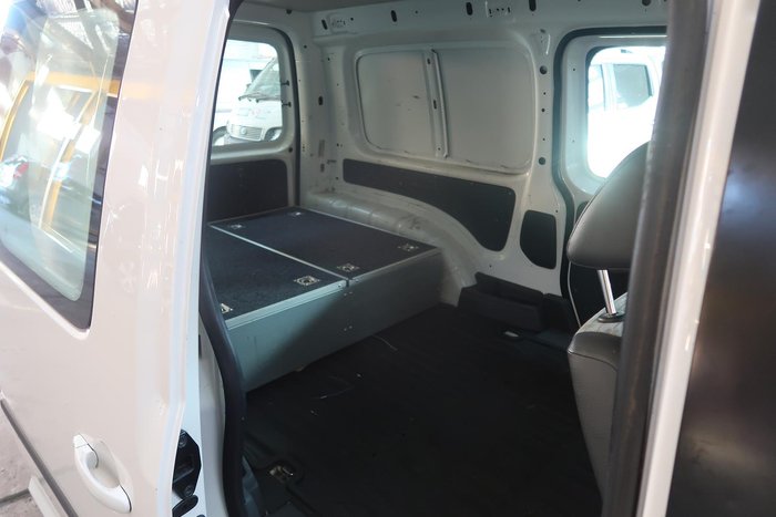 2012 Volkswagen Caddy TDI320 2KN MY12 Candy White