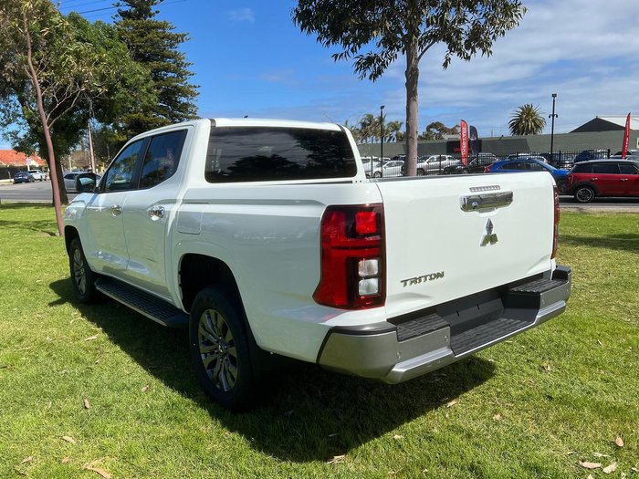 2024 Mitsubishi Triton GLS MV MY24.5 4X4 Dual Range White