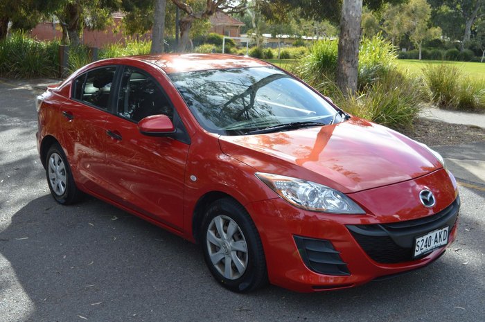 2010 Mazda 3 Neo BL Series 1 Velocity Red