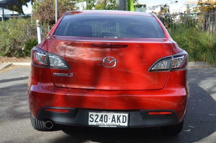 2010 Mazda 3 Neo BL Series 1 Velocity Red