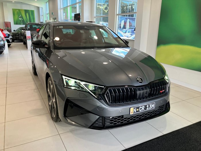2025 SKODA Octavia RS NX MY25 Graphite Grey