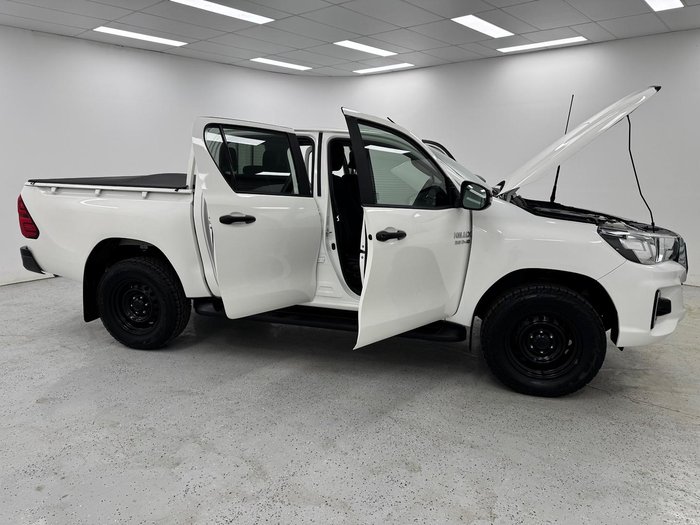 2020 Toyota Hilux SR GUN126R 4X4 Dual Range Glacier White