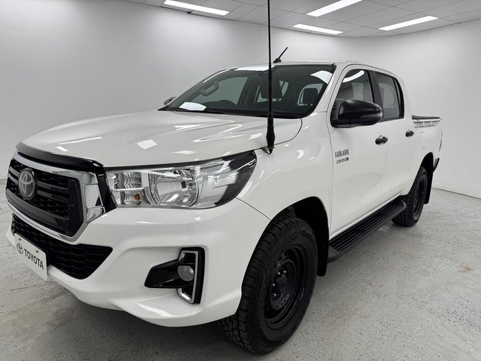 2020 Toyota Hilux SR GUN126R 4X4 Dual Range Glacier White
