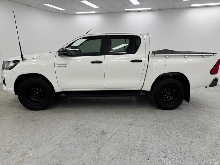 2020 Toyota Hilux SR GUN126R 4X4 Dual Range Glacier White