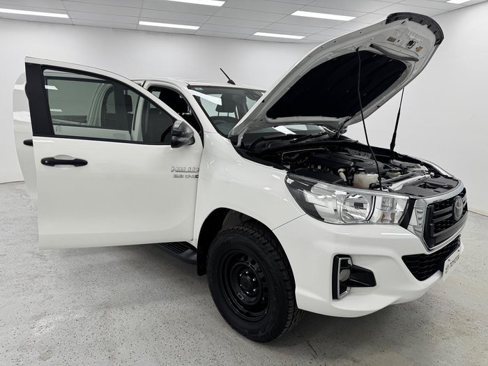 2020 Toyota Hilux SR GUN126R 4X4 Dual Range Glacier White