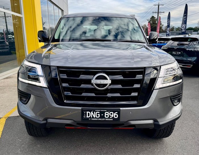 2025 Nissan Patrol Warrior Y62 MY25 4X4 Dual Range Gun Metallic