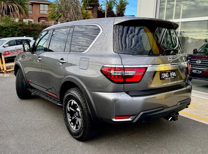 2025 Nissan Patrol Warrior Y62 MY25 4X4 Dual Range Gun Metallic