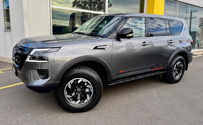 2025 Nissan Patrol Warrior Y62 MY25 4X4 Dual Range Gun Metallic