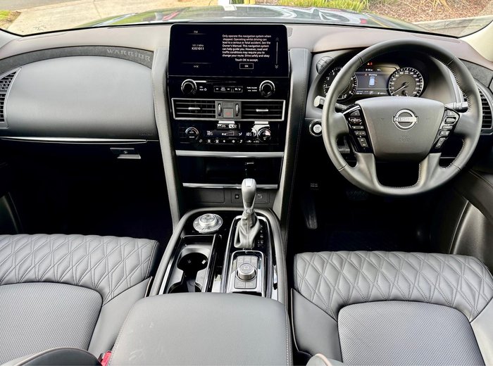 2025 Nissan Patrol Warrior Y62 MY25 4X4 Dual Range Gun Metallic