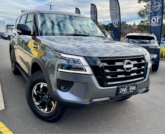 2025 Nissan Patrol Warrior Y62 MY25 4X4 Dual Range Gun Metallic