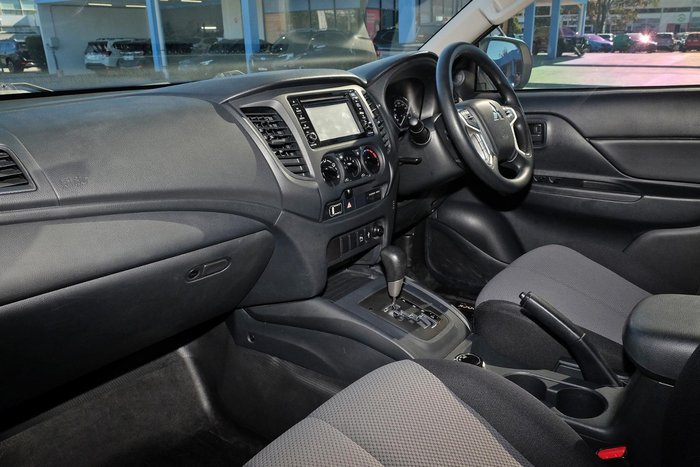 2018 Mitsubishi Triton GLX ADAS MR MY19 4X4 Dual Range White