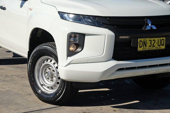 2018 Mitsubishi Triton GLX ADAS MR MY19 4X4 Dual Range White