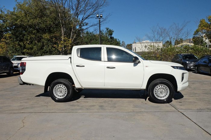 2018 Mitsubishi Triton GLX ADAS MR MY19 4X4 Dual Range White