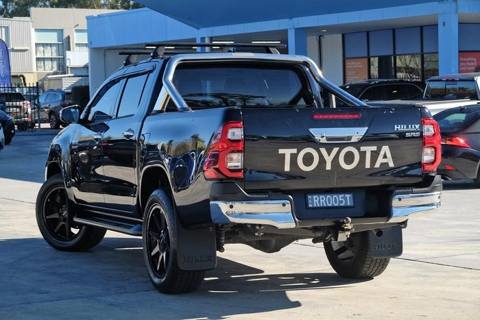 2021 Toyota Hilux SR5 GUN126R 4X4 Dual Range Eclipse Black