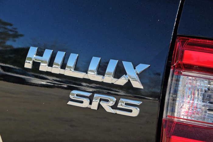 2021 Toyota Hilux SR5 GUN126R 4X4 Dual Range Eclipse Black