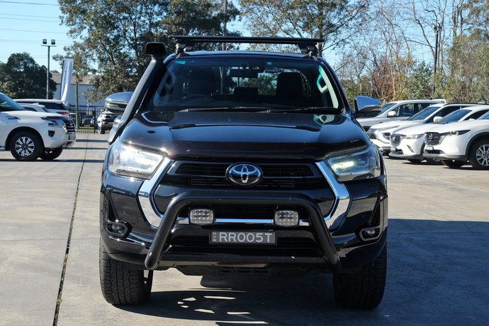 2021 Toyota Hilux SR5 GUN126R 4X4 Dual Range Eclipse Black