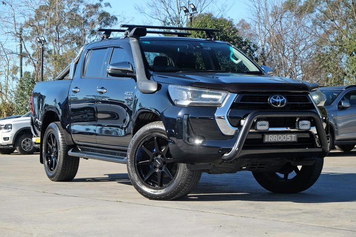 2021 Toyota Hilux SR5 GUN126R 4X4 Dual Range Eclipse Black