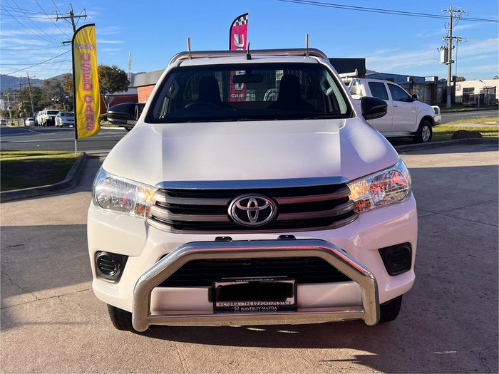 2016 Toyota Hilux SR GUN126R 4X4 Dual Range Glacier White