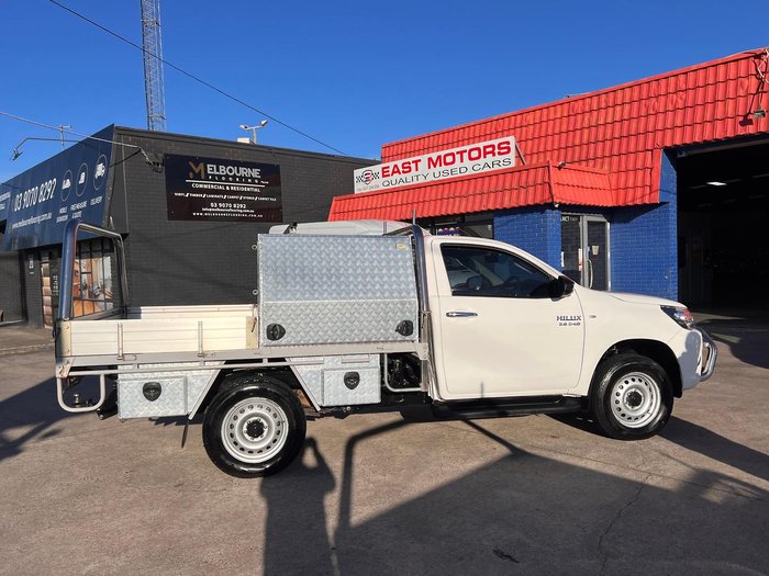 2016 Toyota Hilux SR GUN126R 4X4 Dual Range Glacier White