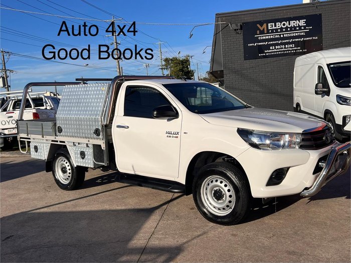 2016 Toyota Hilux SR GUN126R 4X4 Dual Range Glacier White