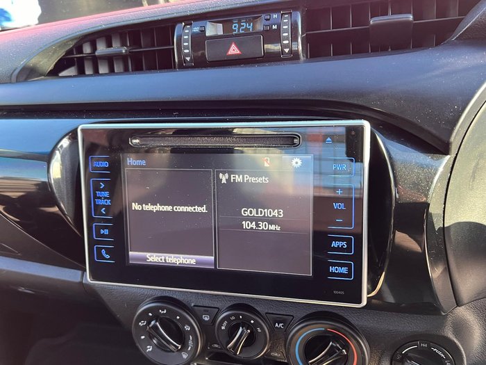 2016 Toyota Hilux SR GUN126R 4X4 Dual Range Glacier White