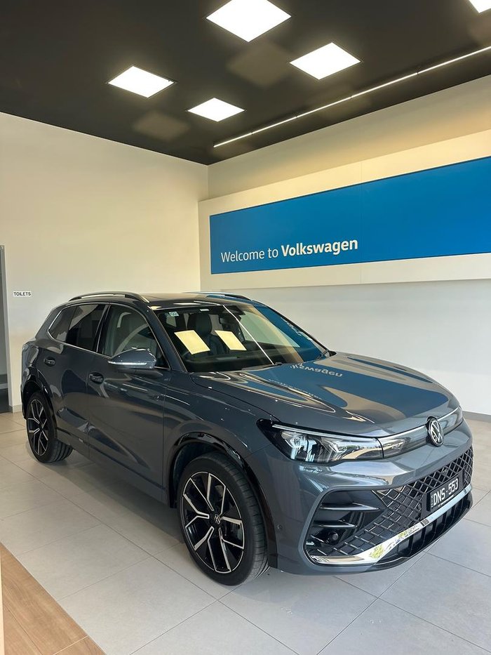 2025 Volkswagen Tiguan 195TSI R-Line CT MY25 Four Wheel Drive Dolphin Grey