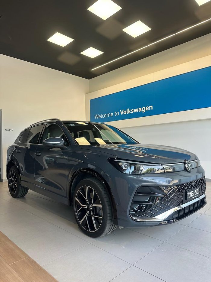 2025 Volkswagen Tiguan 195TSI R-Line CT MY25 Four Wheel Drive Dolphin Grey