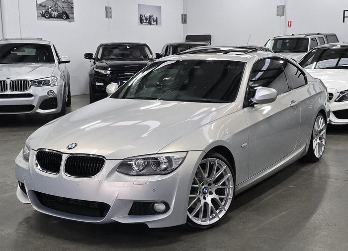 2012 BMW 3 Series 320d E92 Silver