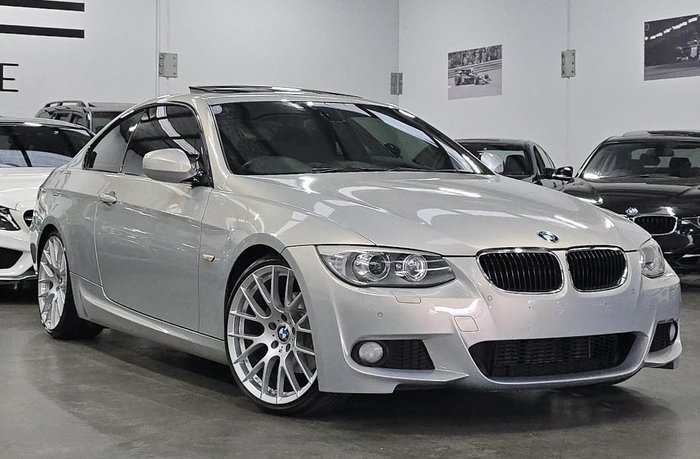 2012 BMW 3 Series 320d E92 Silver