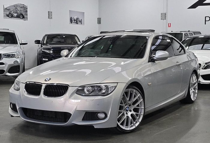 2012 BMW 3 Series 320d E92 Silver